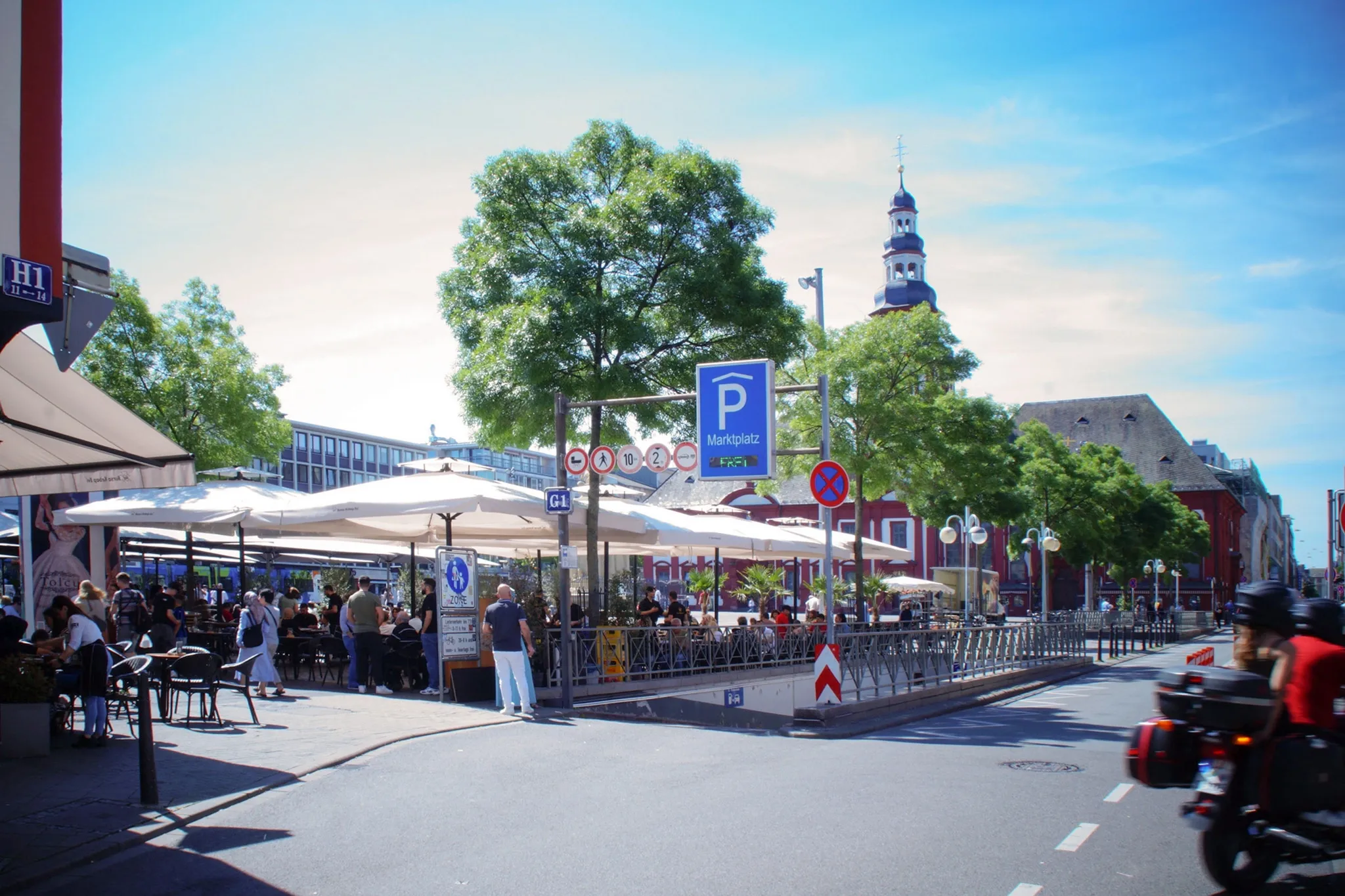 G1 Marktplatz, Tiefgarage