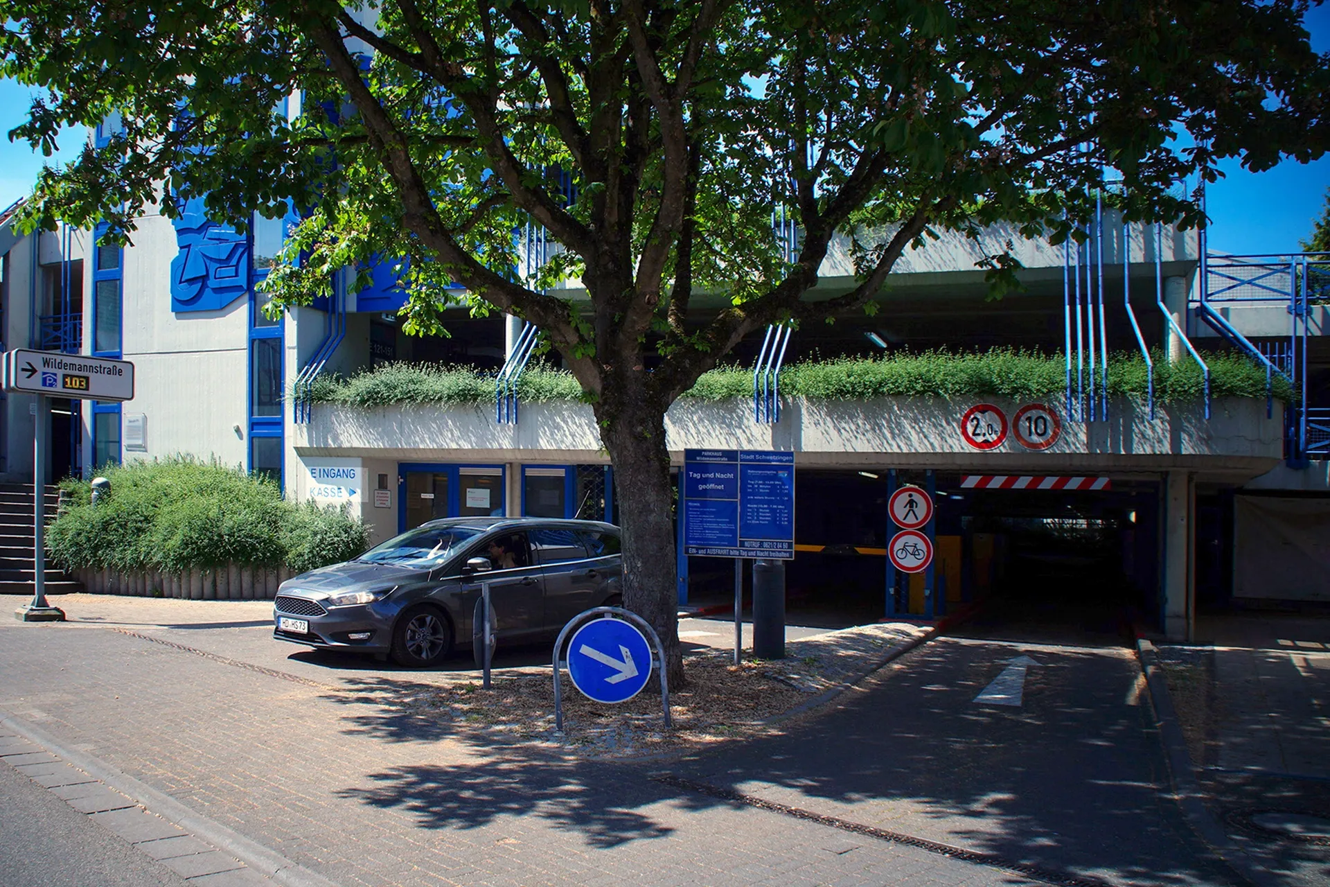 Wildemannstraße, Parkhaus